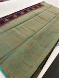 New collection in South Cotton Silk sarees for Varmahalaxmi with contrast matching blouse piece🌹-AU3