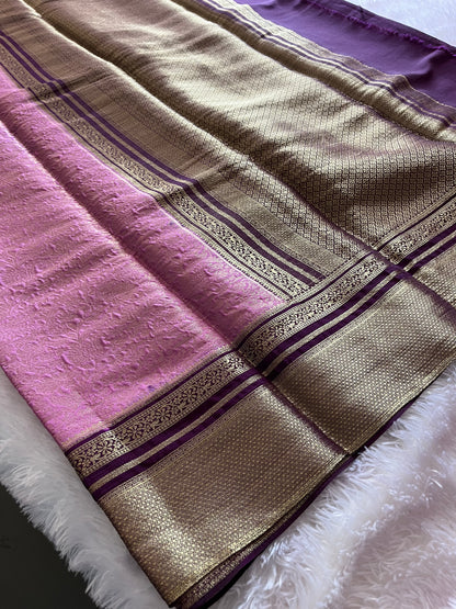 Banarasi Brocade soft silk