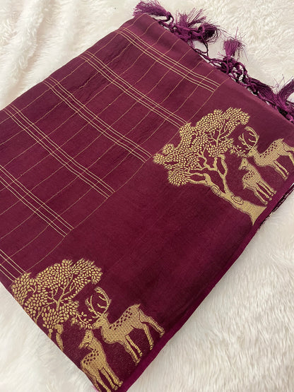 Banarsi Crape Silk-M9