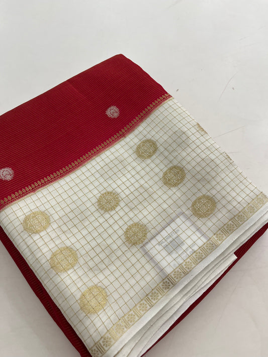 Banarasi designer crape