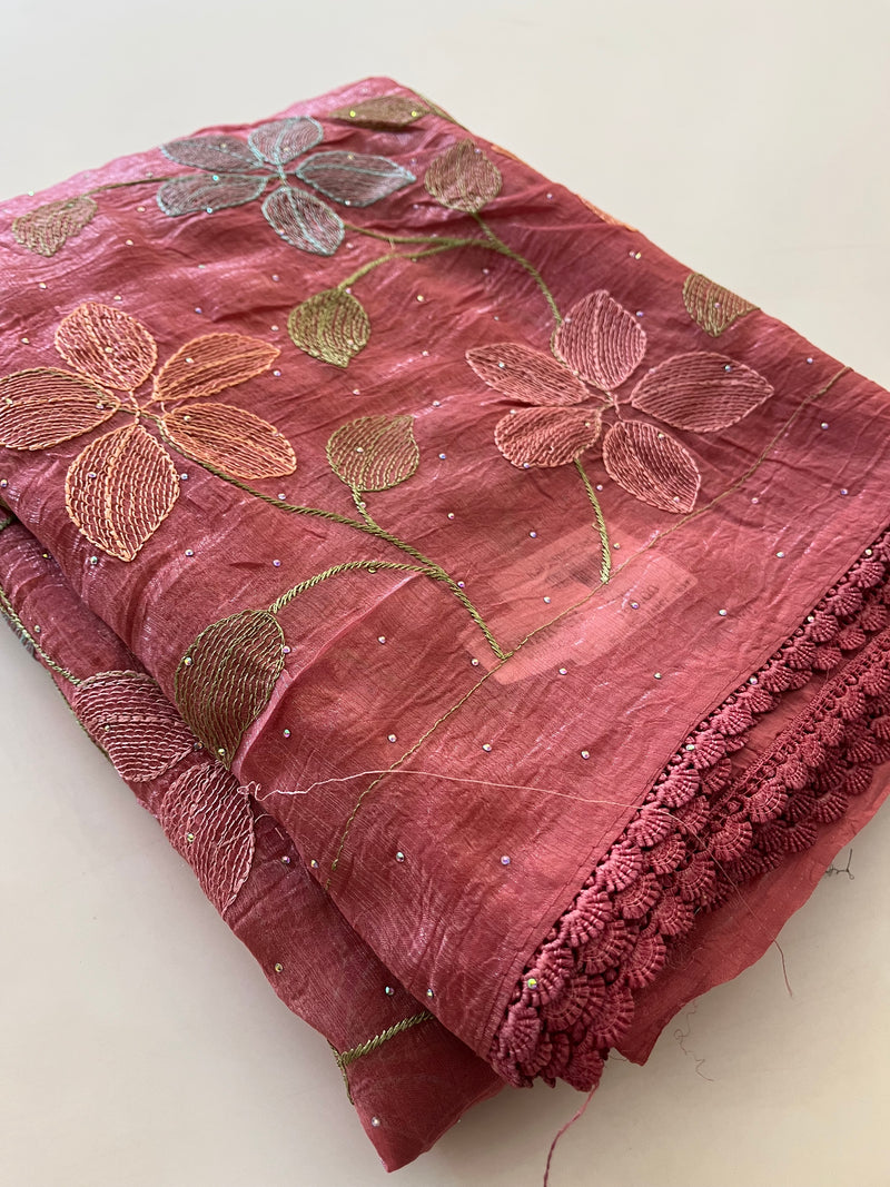 Soft Organza Saree-F4