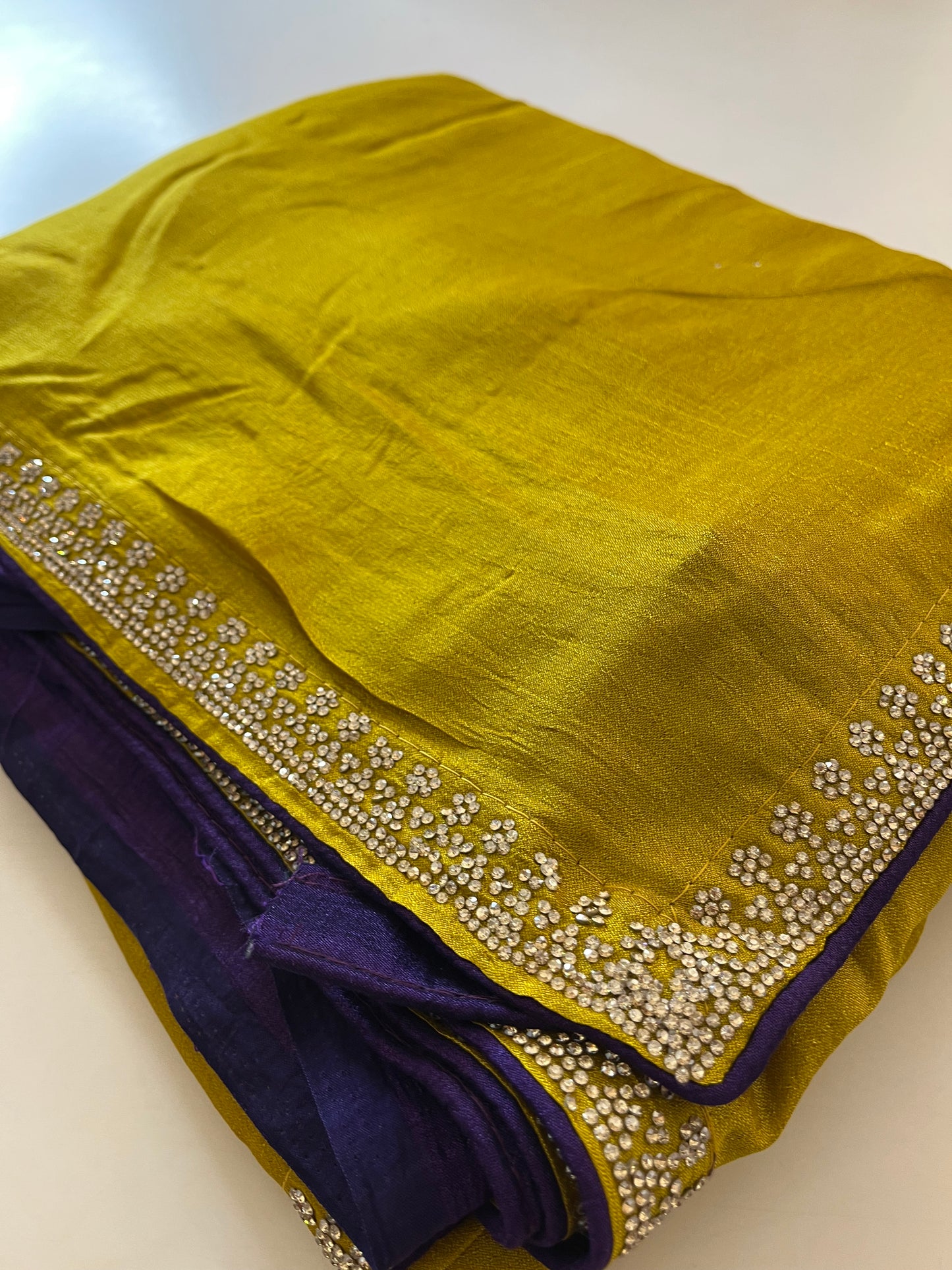 Stone work Fancy Saree