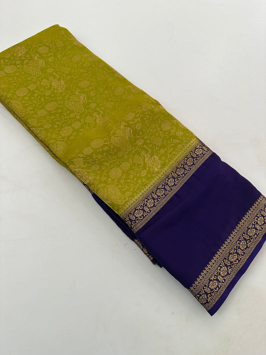 Banarsi Brocade Crape-J5