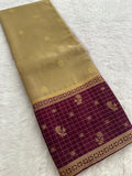 Crape Fancy Saree-JU3