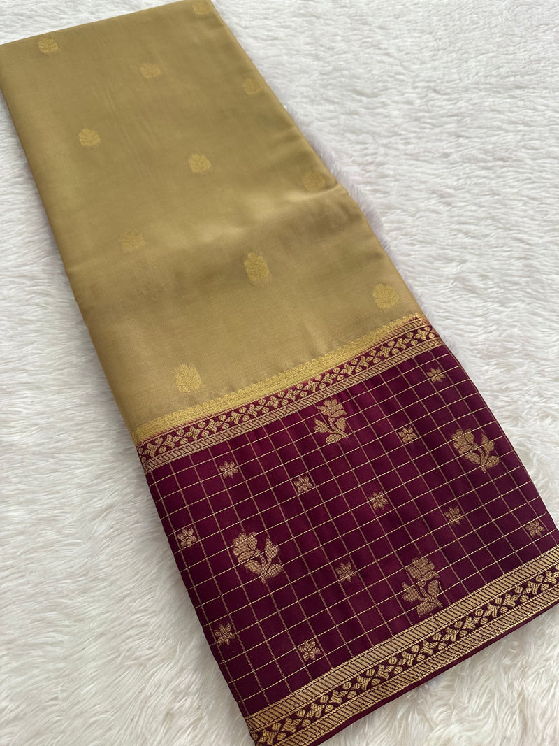 Crape Fancy Saree-JU3