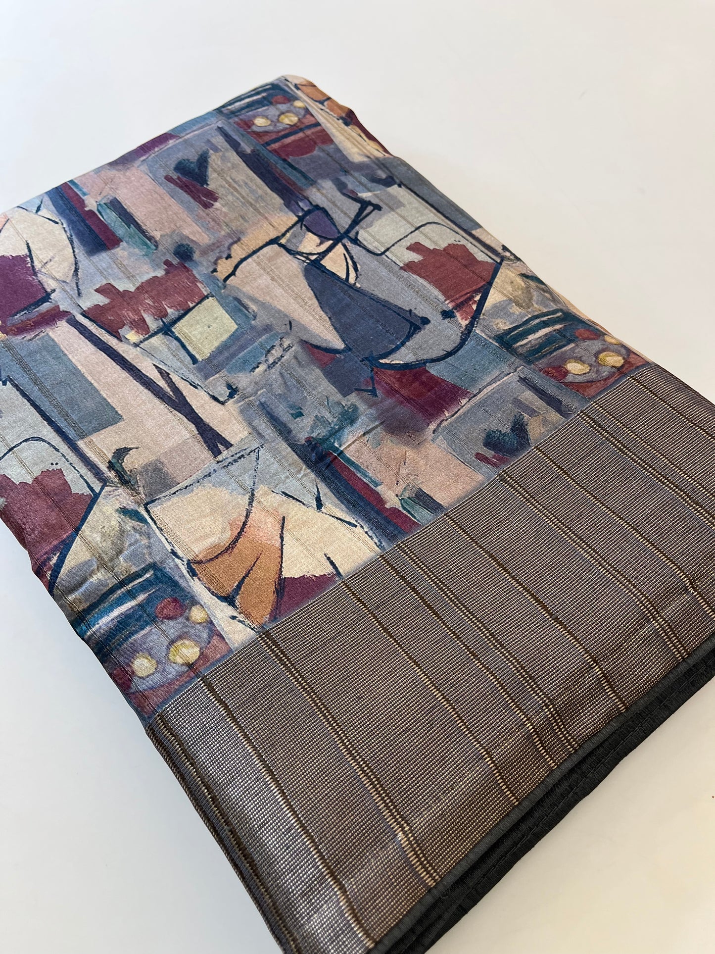 Designer Tussar Fancy