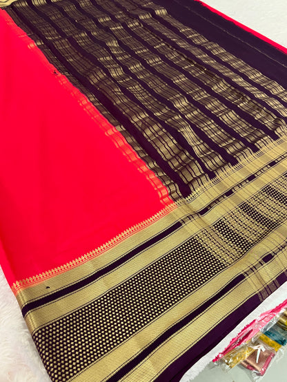 Semi Crepe Mysore Silk