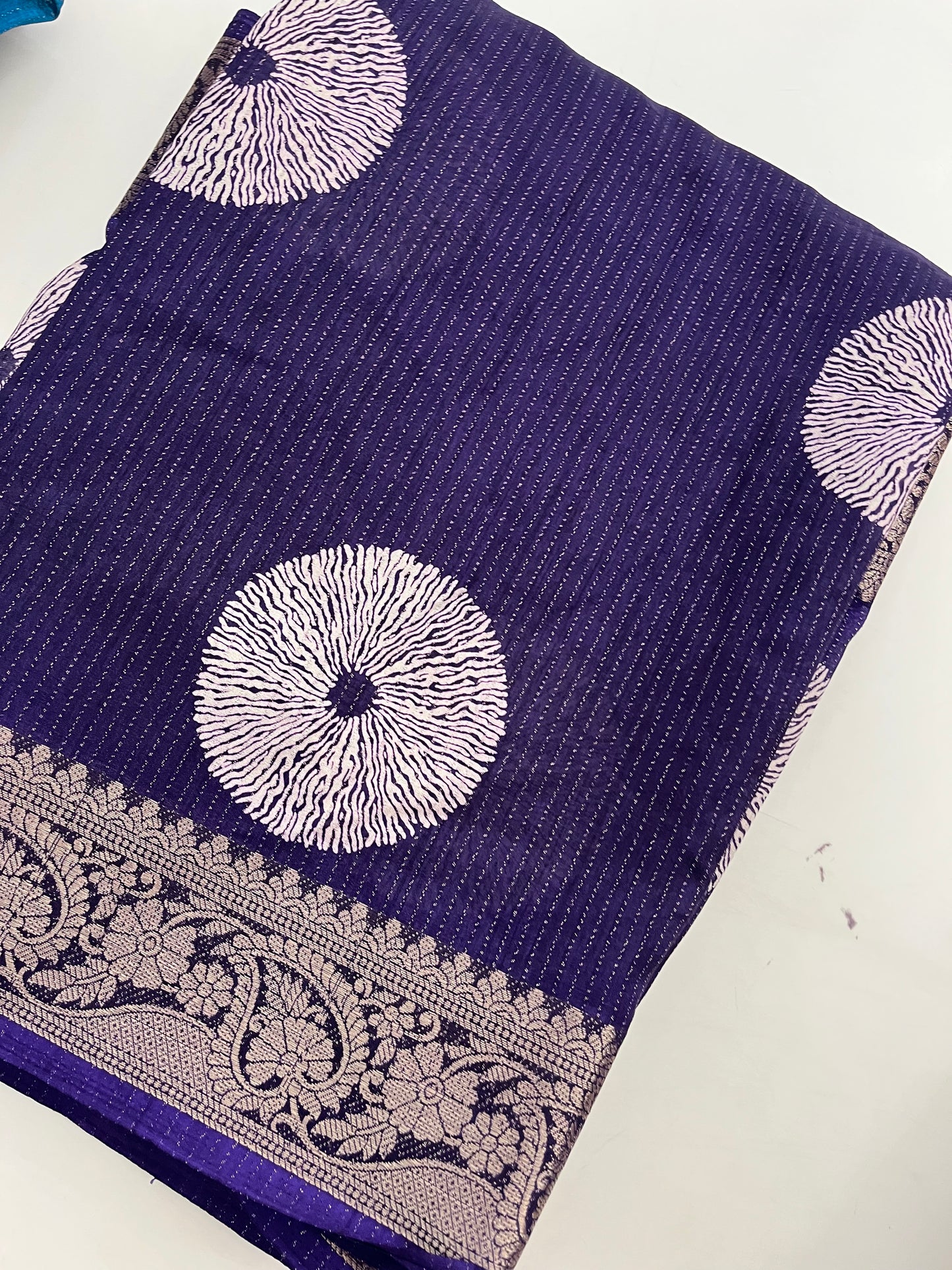 Ju11 Tussar Chiffon