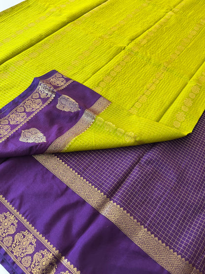 Banarasi crape fancy saree