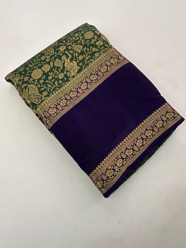 Banarsi Brocade Crape-J5