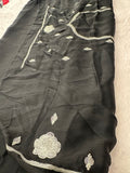 Soft Organza Silver Work-M12