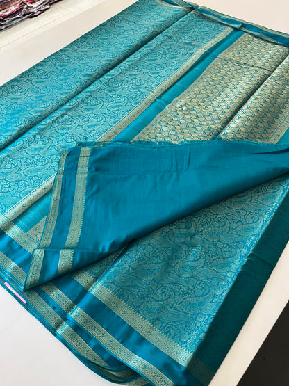 Banarasi brocade soft silk