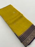 Cut Dana Work Border Chinnon Saree -AU6