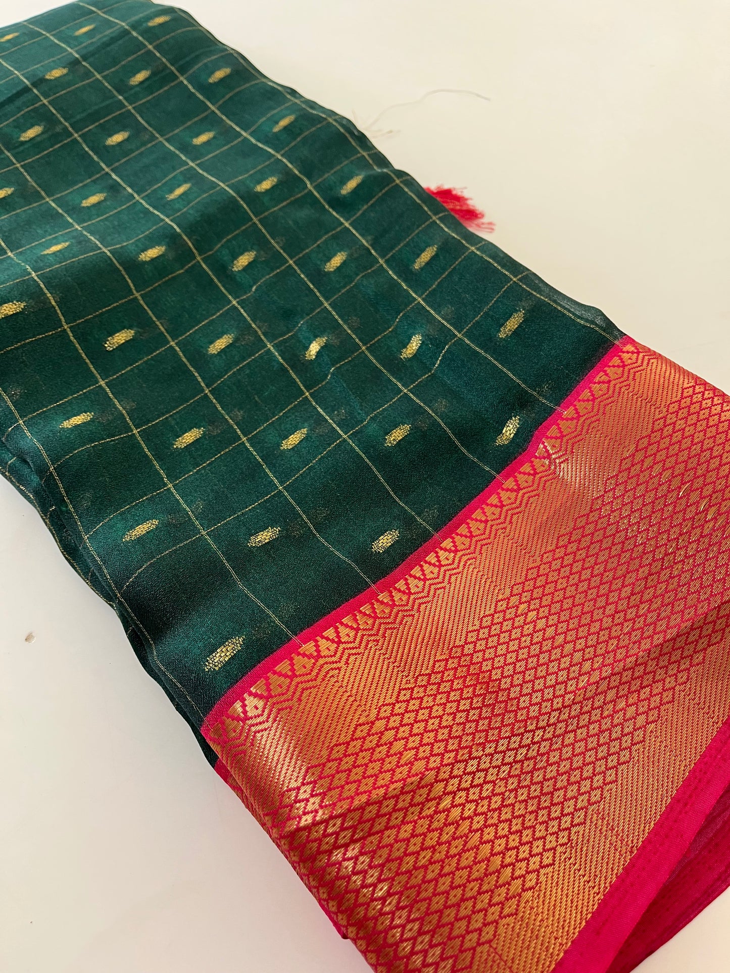 Moonga silk saree