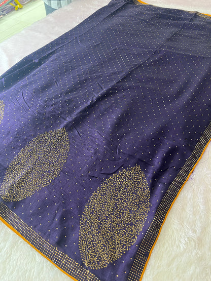 Tussar Work Fancy Saree
