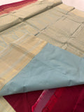 Semi Kanchi Silk Saree-J22