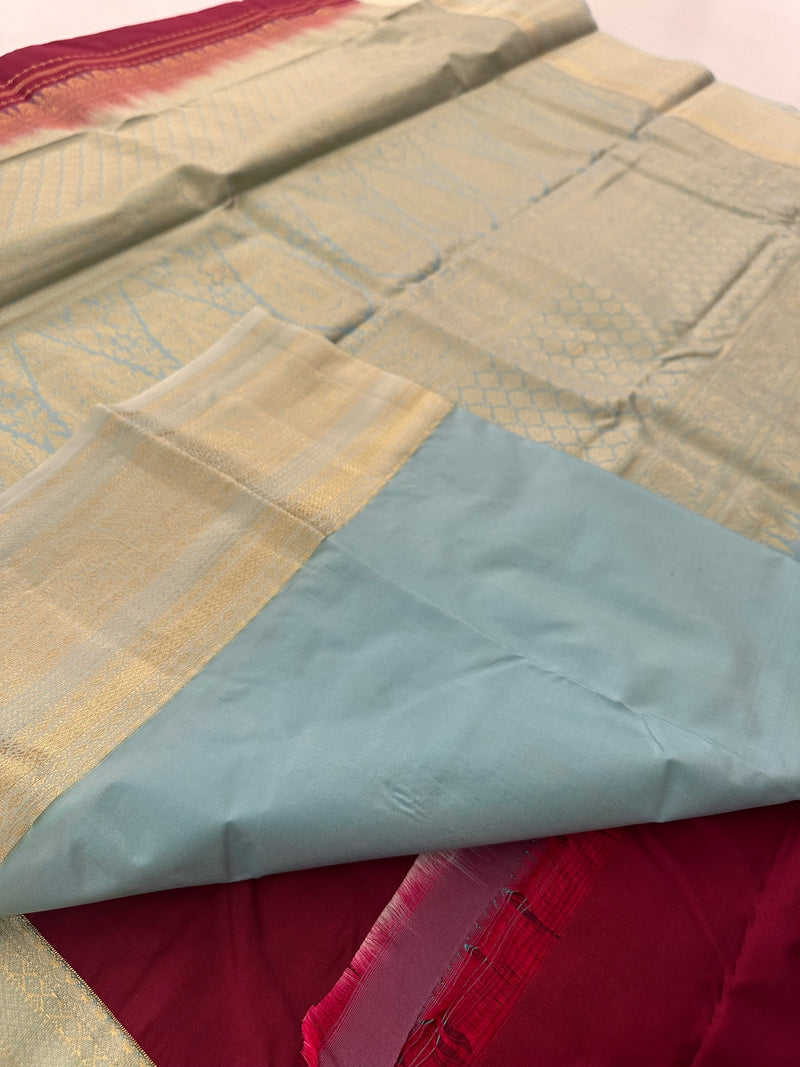 Semi Kanchi Silk Saree-J22