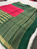 Banarsi Fancy Silk Saree-JU9