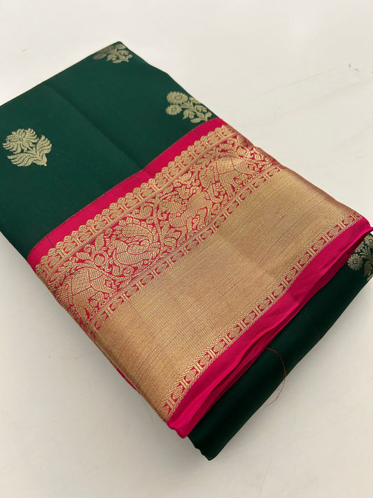 Pure mix silk saree