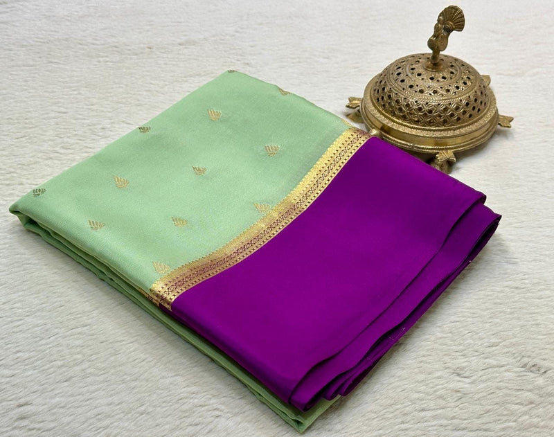 Semi Mysore Silk Saree