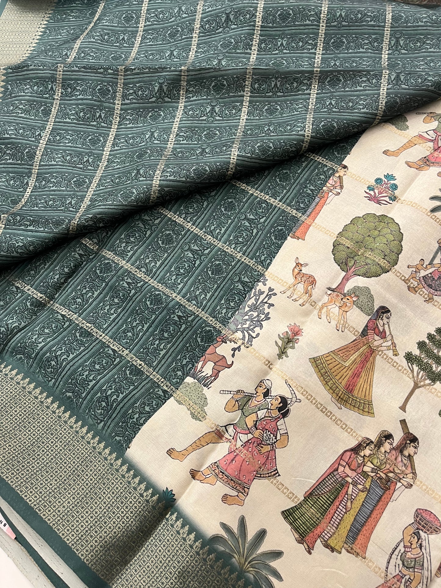 310 Kalamkari chiffons