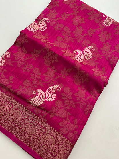 Tussar Chiffon