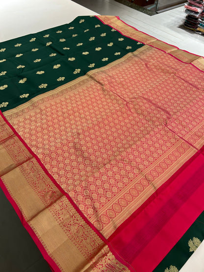 Pure mix silk saree