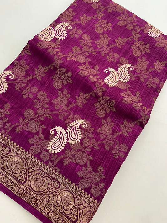 Tussar Chiffon