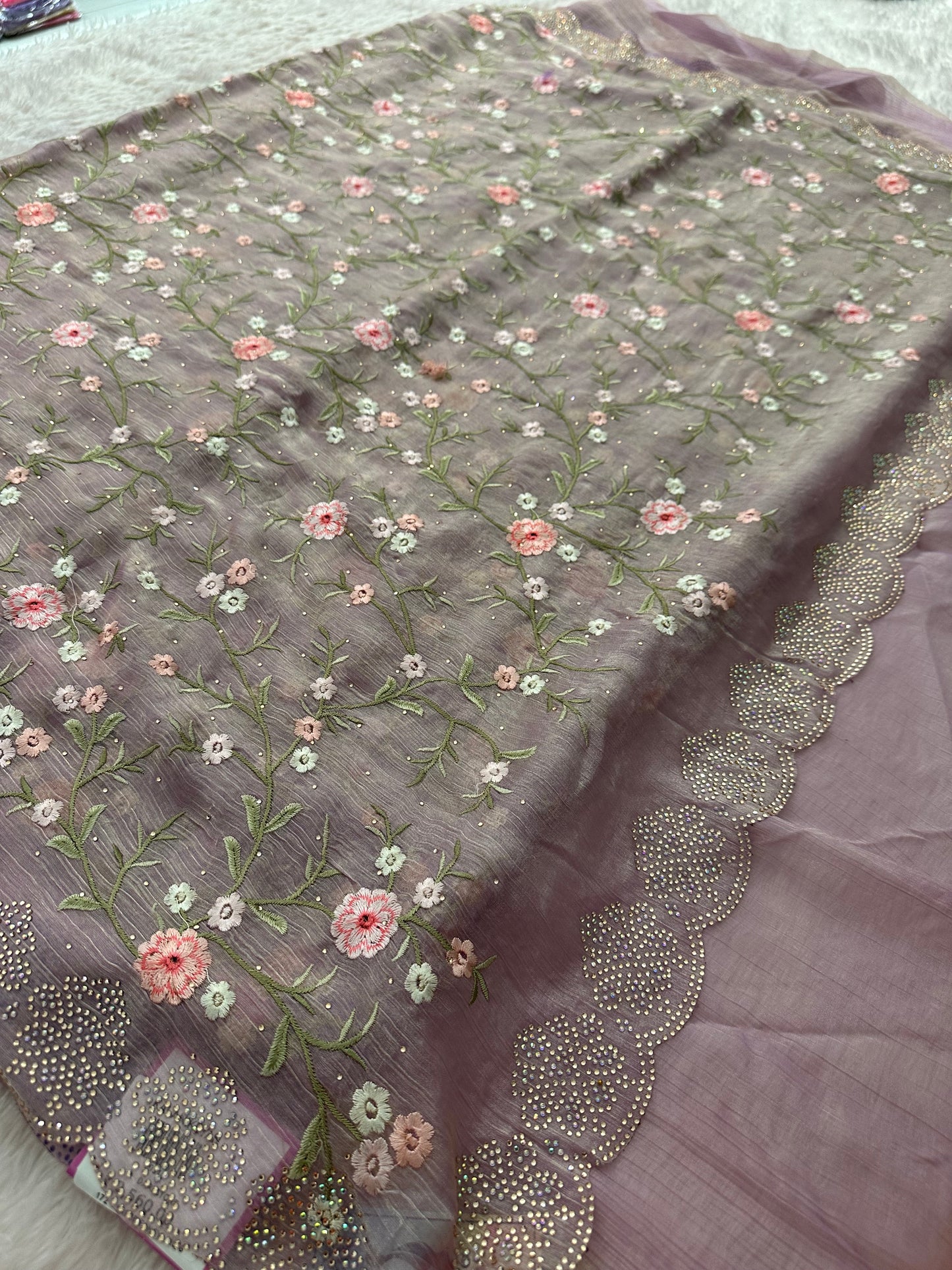 Embroidery Fancy Organza-M10