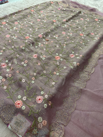 Embroidery Fancy Organza-M10