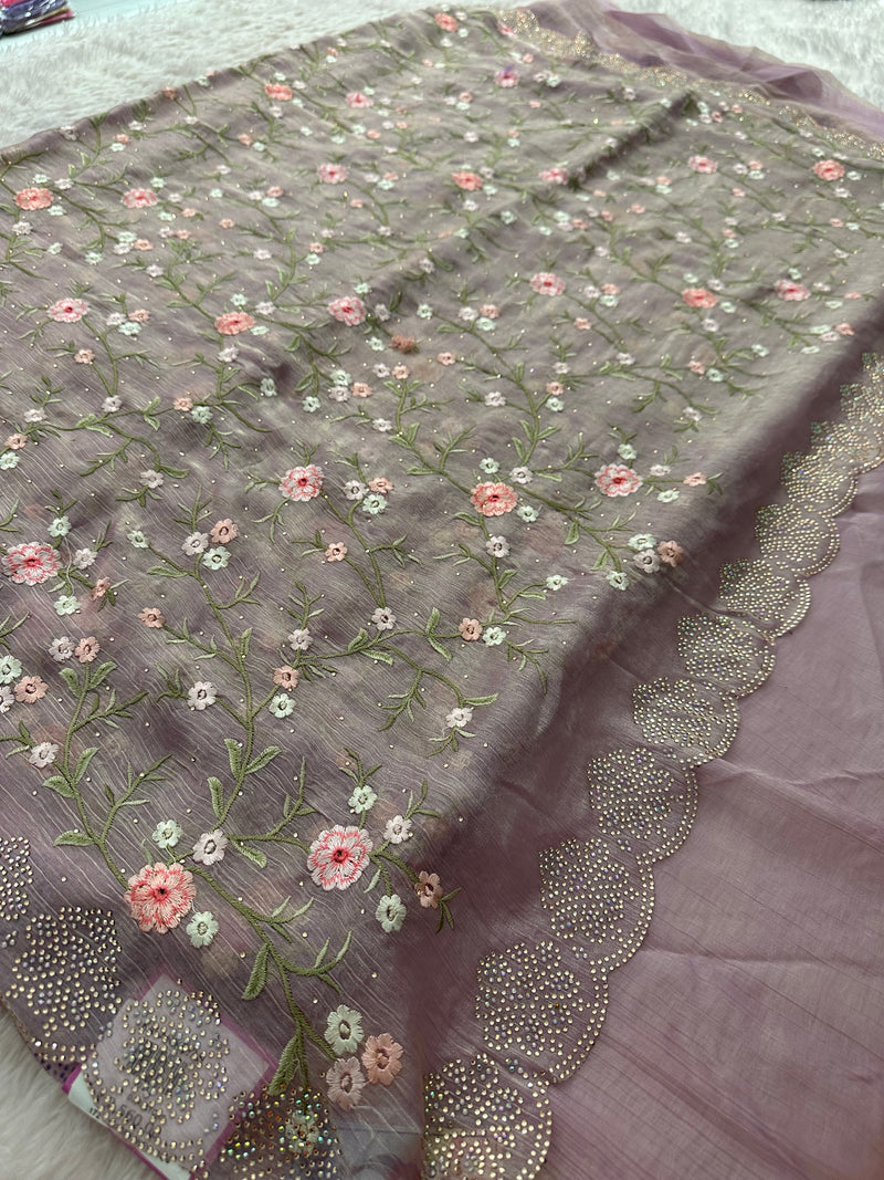 Embroidery Fancy Organza-M10