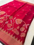 Jute Chiffon Premium Designer Saree-M26