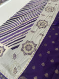 Lehariya Design with stone border crape chiffon premium sarees🌹-JU25