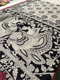 Kalamkari Tussar Printed-M26