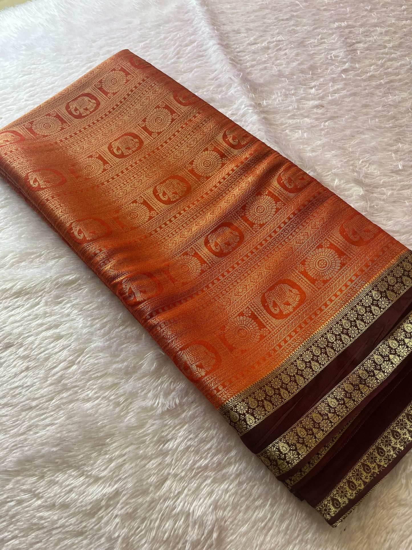 Banarasi Brocade Soft Silk