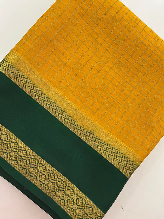 Pure Crepe Mysore Silk120 GSM