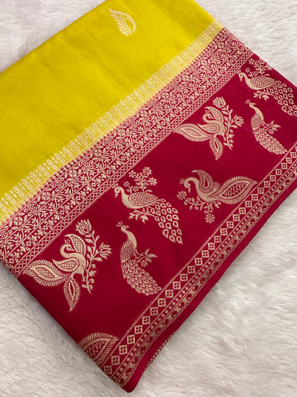 Banarasi Viscose Fancy Saree-JU10