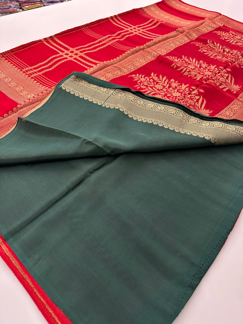 Premium Semi Mysore silk🌹-AU9
