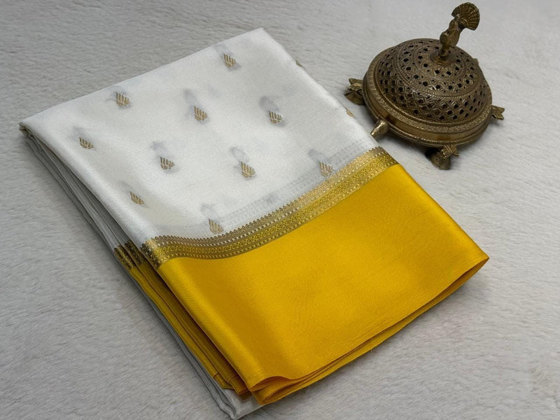 Semi Mysore Silk Saree