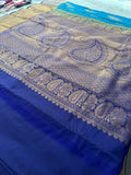 Semi Kanchi Silk Saree-(Ju2)