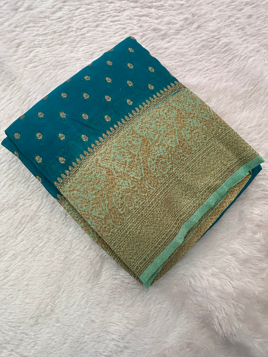 Premium Georgette Fancy Saree-M15