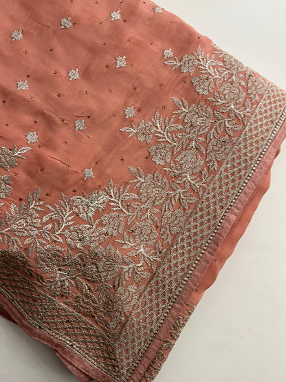 261 Fancy Wark Saree