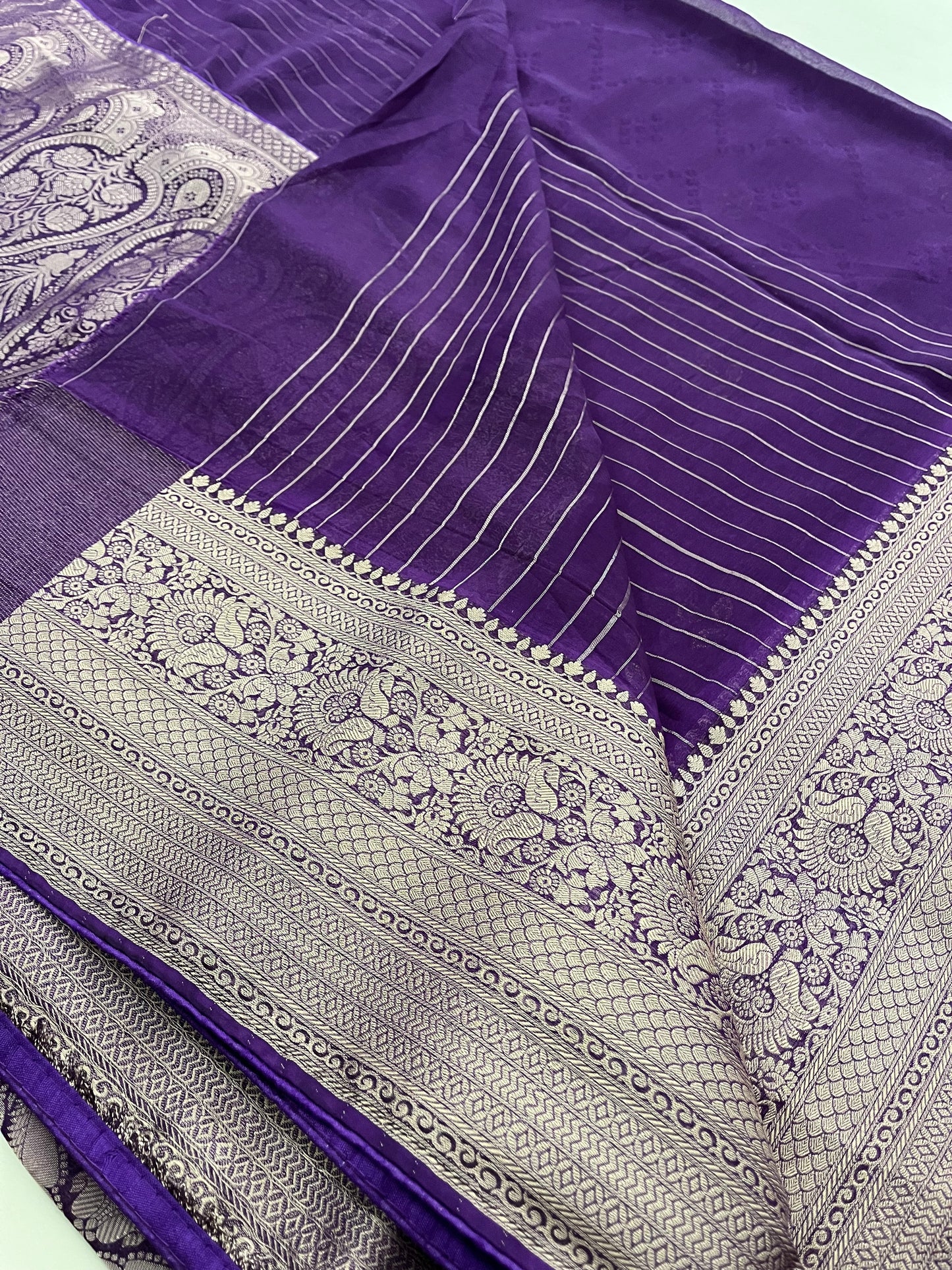 Premium laser chiffon
