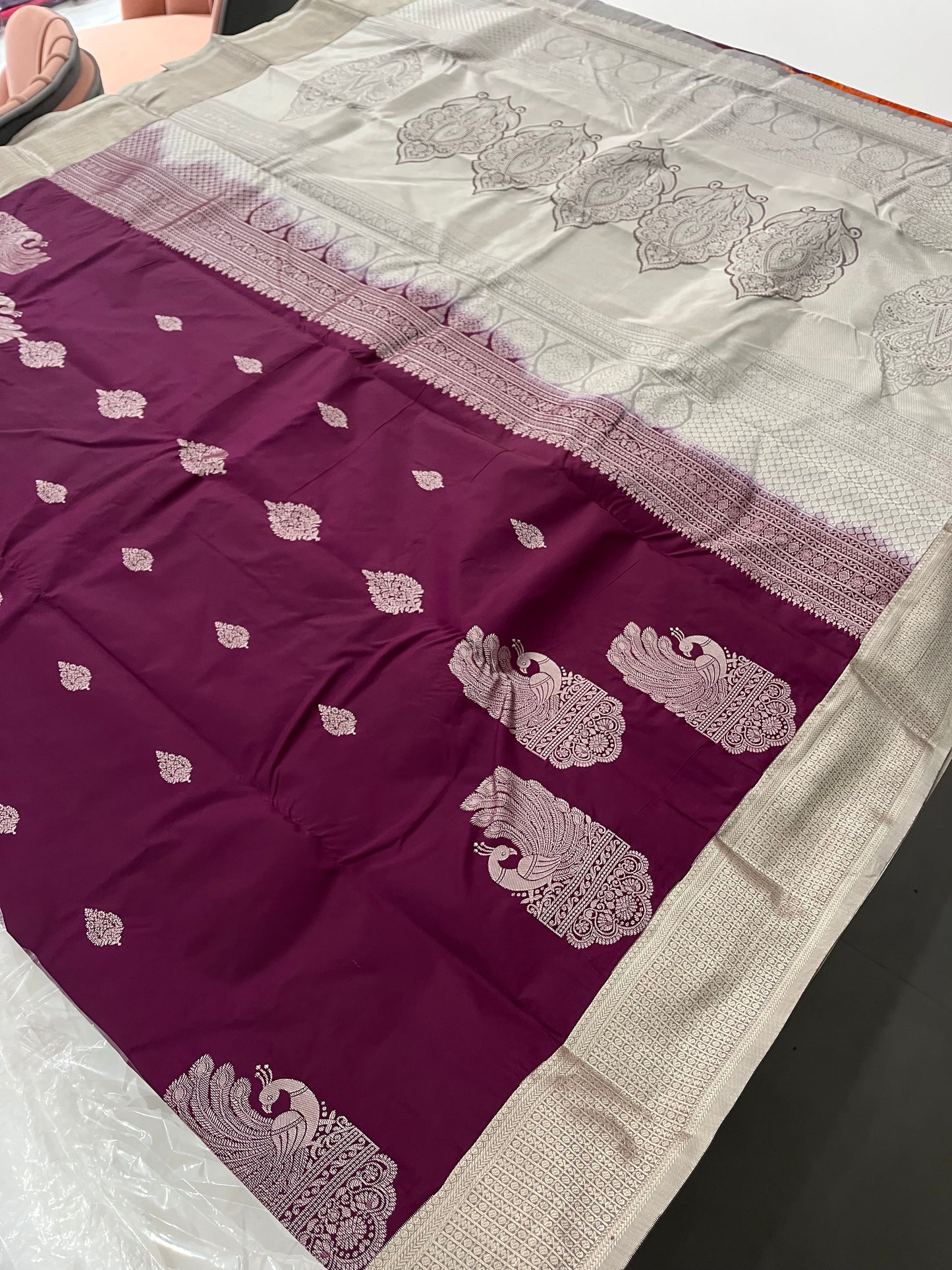Semi Kanchi silk