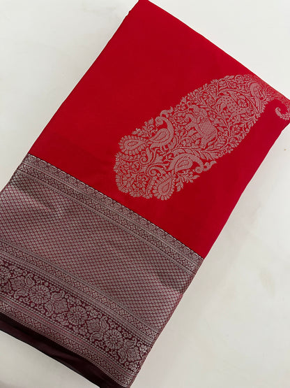 Semi Kanchi  Silk Saree