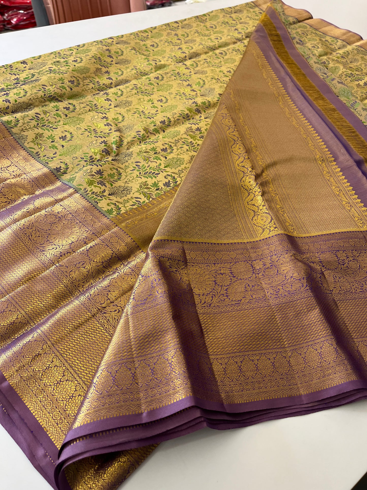 Pure Kanchi Puram silk saree