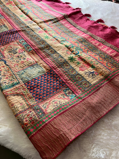 Tussar fancy