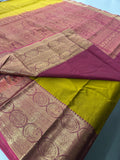 Semi Kanchi Silk Saree-J24