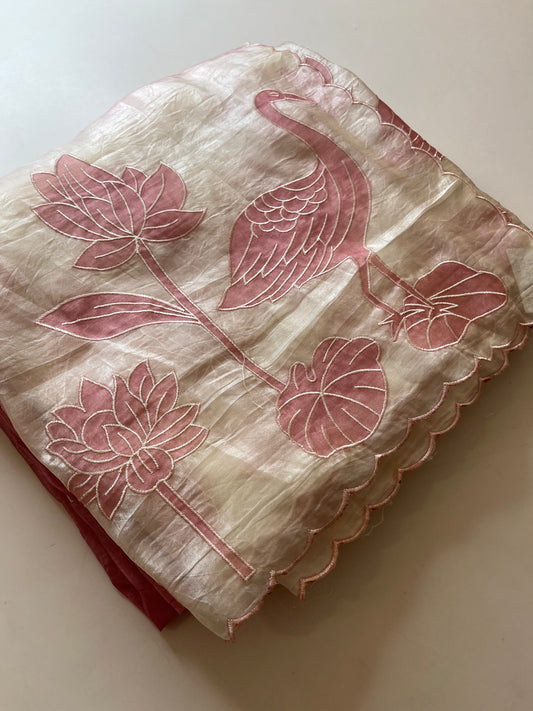 Designer Butter Silk Hit Design