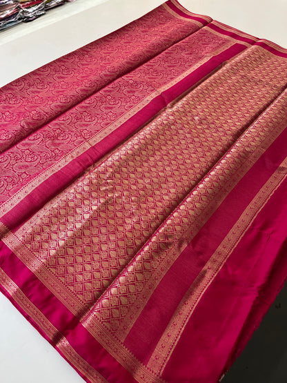 Banarasi brocade soft silk